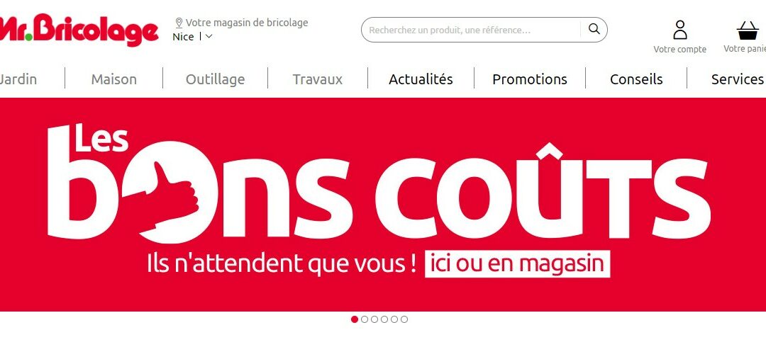 Mr Bricolage, le magasin connecté pour faire tous ses achats de bricolage et de jardinage en ligne