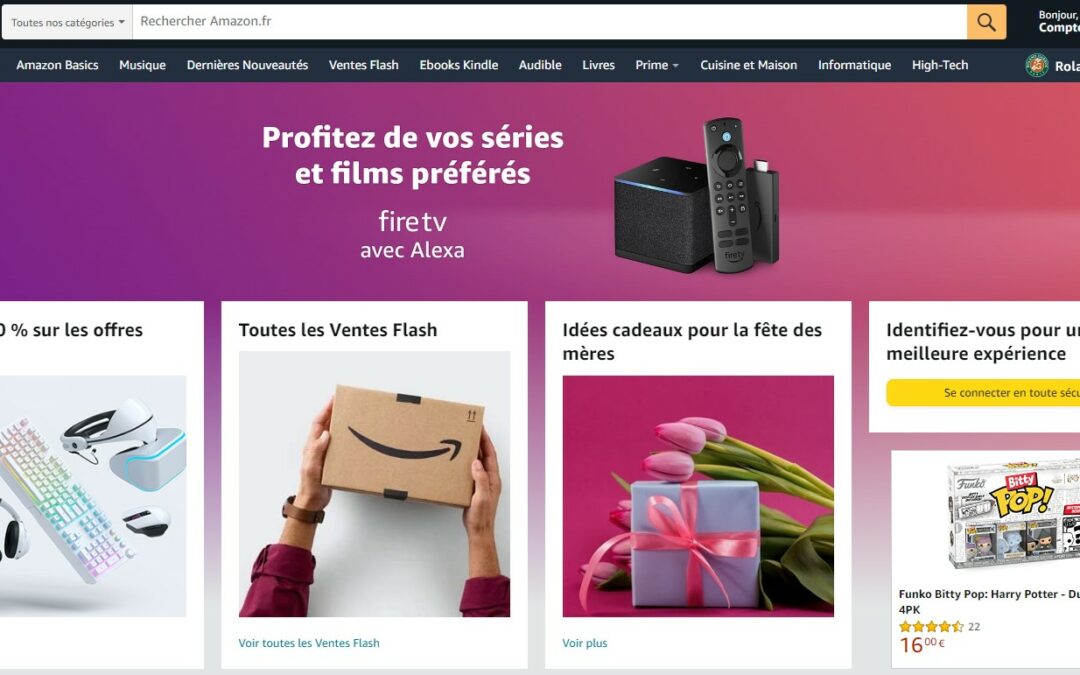 Amazon, le géant de la vente en ligne pour de la décoration à prix abordable