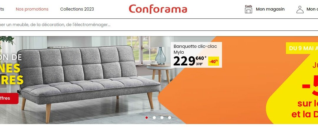 Conforama, l’enseigne pour des produits de décoration bon marché