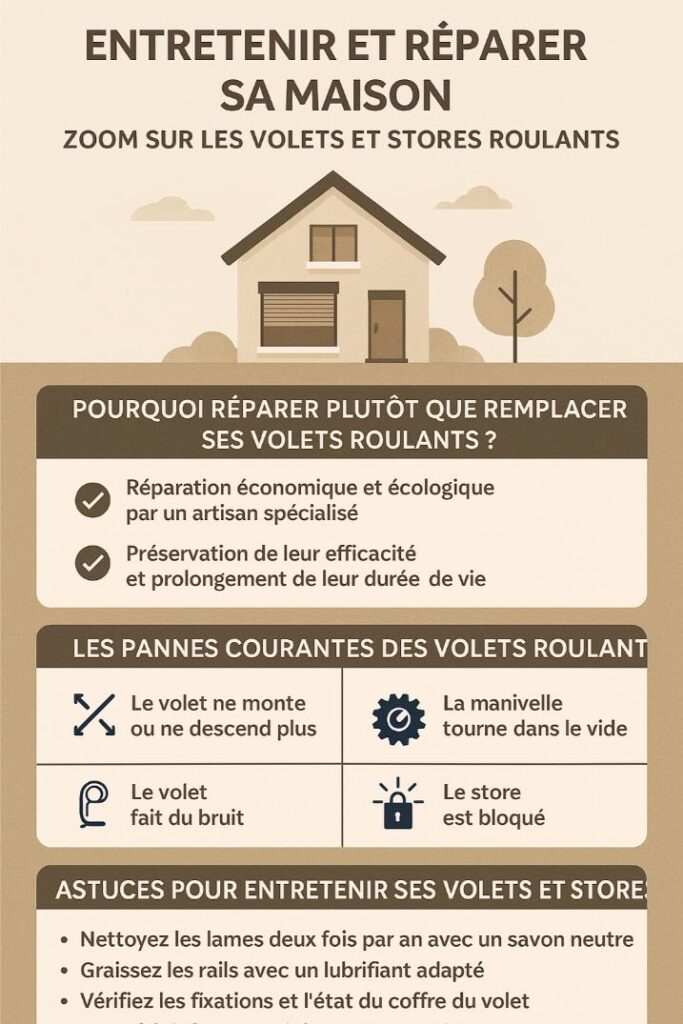 volet roulant entretien